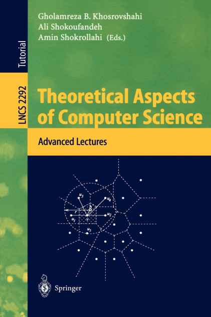 Theoretical Aspects of Computer Science Theoretical Aspects of Computer Science