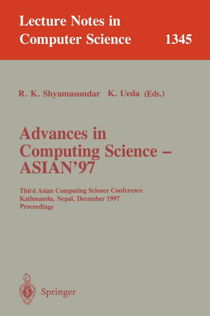 Advances in Computing Science - ASIAN'97