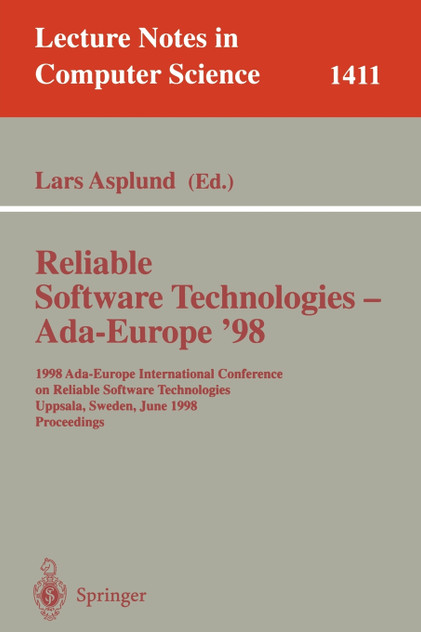 Reliable Software Technologies - Ada-Europe '98
