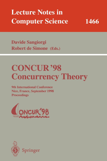 CONCUR '98 Concurrency Theory