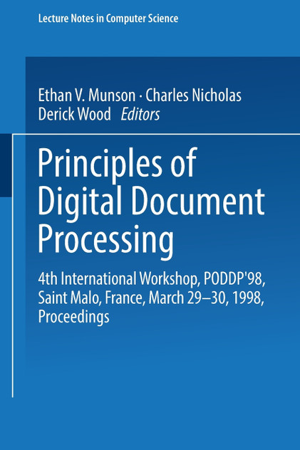 Principles of Digital Document Processing