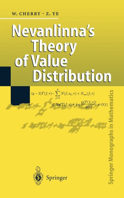 Nevanlinna's Theory of Value Distribution Nevanlinna's Theory of Value Distribution