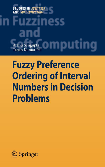 Fuzzy Preference Ordering of Interval Numbers in Decision Problems
