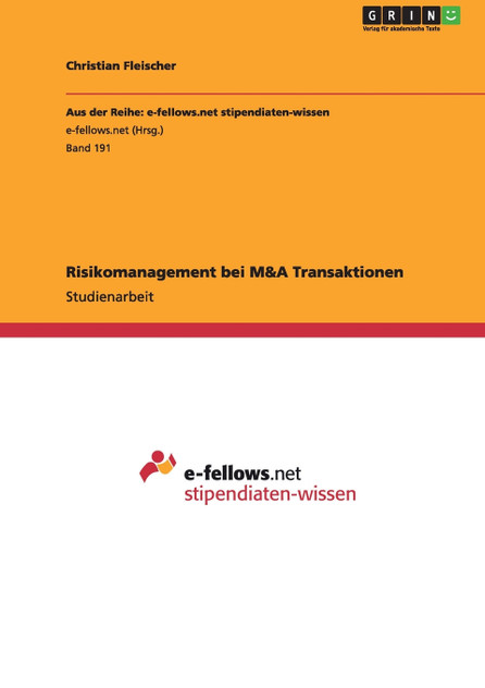 Risikomanagement bei M&A Transaktionen