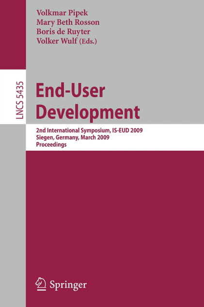 End-User Development End-User Development