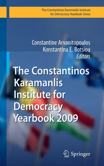 The Constantinos Karamanlis Institute for Democracy Yearbook 2009 The Constantinos Karamanlis Institute for Democracy Yearbook 2009