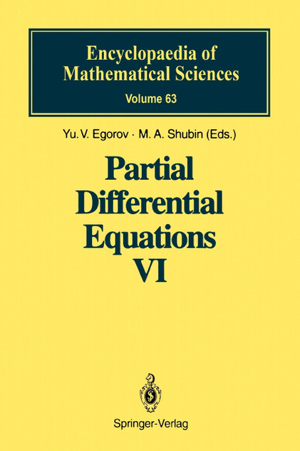 Partial Differential Equations VI