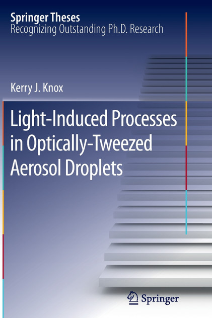 Light-Induced Processes in Optically-Tweezed Aerosol Droplets