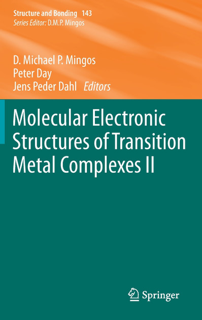 Molecular Electronic Structures of Transition Metal Complexes II