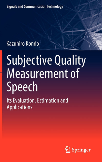 Subjective Quality Measurement of Speech