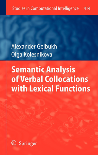 Semantic Analysis of Verbal Collocations with Lexical Functions