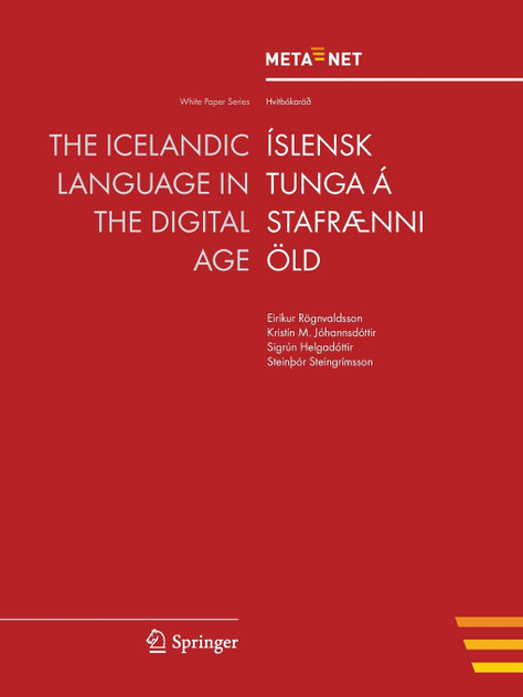 The Icelandic Language in the Digital Age