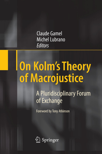 On Kolm's Theory of Macrojustice On Kolm's Theory of Macrojustice