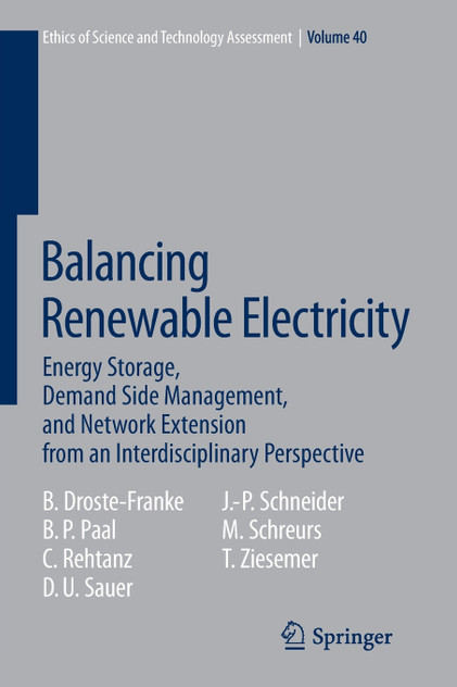 Balancing Renewable Electricity Balancing Renewable Electricity