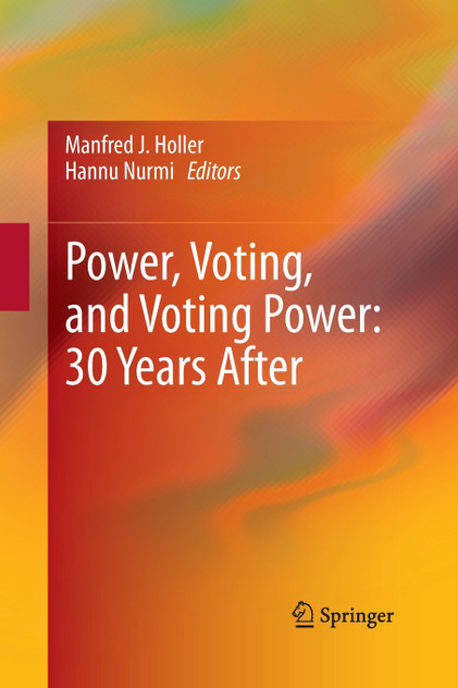 Power, Voting, and Voting Power Power, Voting, and Voting Power