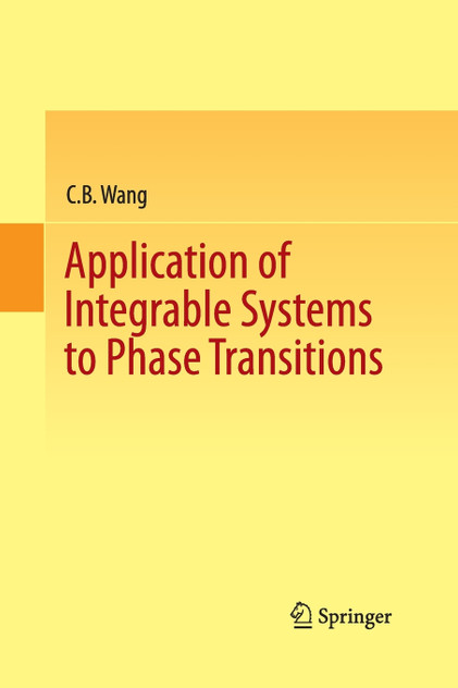 Application of Integrable Systems to Phase Transitions