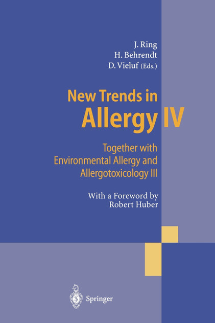 New Trends in Allergy IV New Trends in Allergy IV