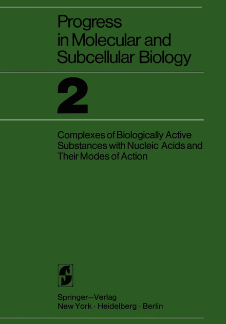 Proceedings of the Research Symposium on Complexes of Biologically Active Substances with Nucleic Acids and Their Modes of Action Proceedings of the Research Symposium on Complexes of Biologically Active Substances with Nucleic Acids and Their Modes of Action