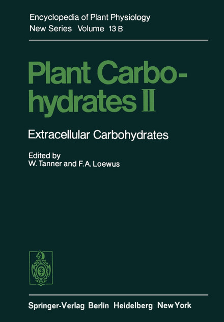 Plant Carbohydrates II Plant Carbohydrates II