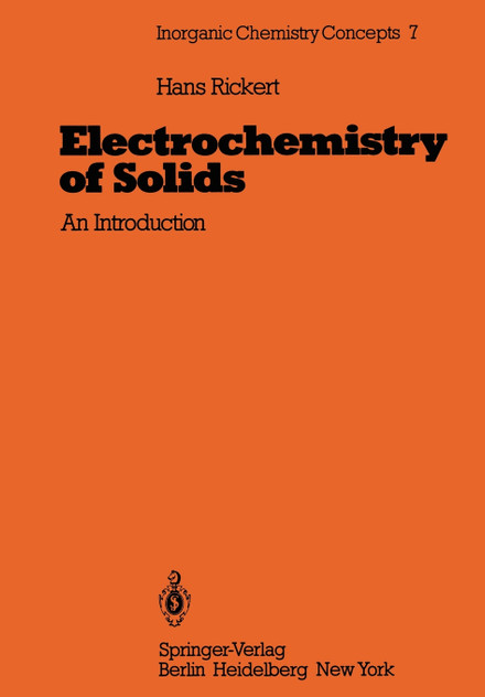 Electrochemistry of Solids Electrochemistry of Solids