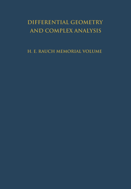 Differential Geometry and Complex Analysis