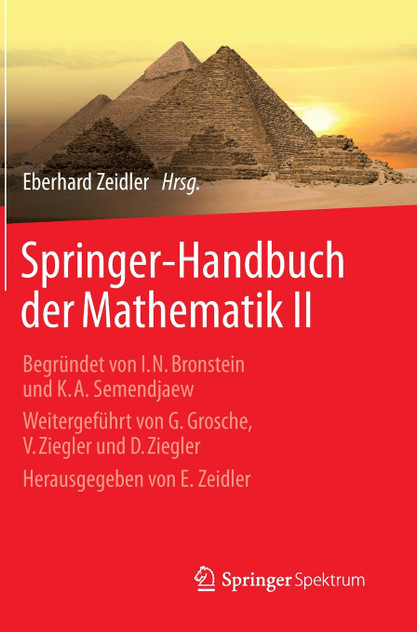 Springer-Handbuch der Mathematik II