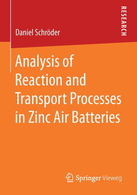 Analysis of Reaction and Transport Processes in Zinc Air Batteries