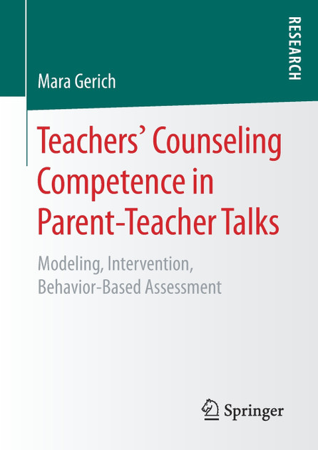 Teachers' Counseling Competence in Parent-Teacher Talks Teachers' Counseling Competence in Parent-Teacher Talks