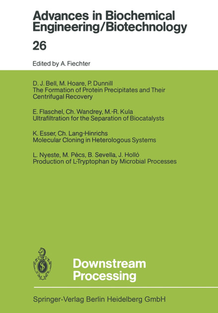 Downstream Processing Downstream Processing