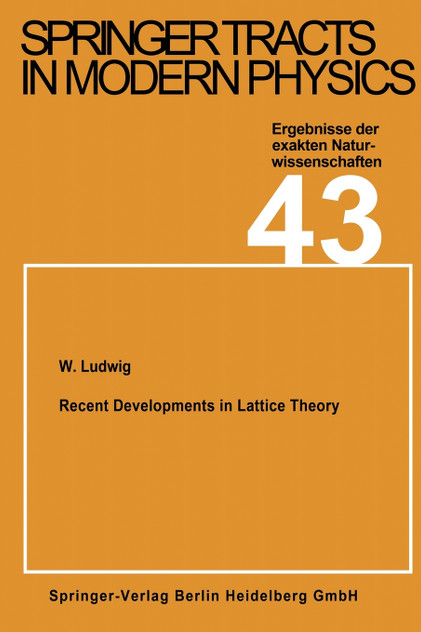 Recent Developments in Lattice Theory