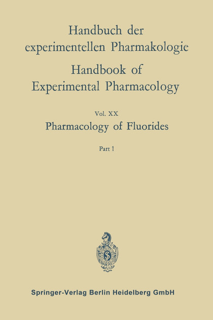 Pharmacology of Fluorides