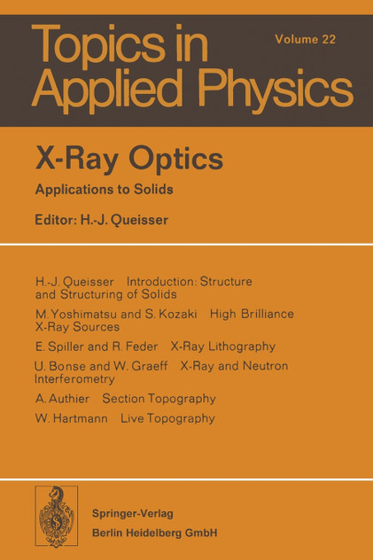 X-Ray Optics X-Ray Optics