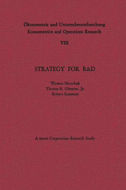 Strategy for R&d