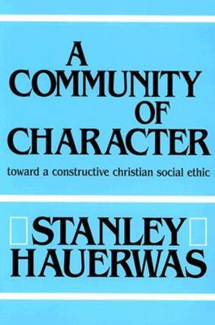 A Community of Character A Community of Character