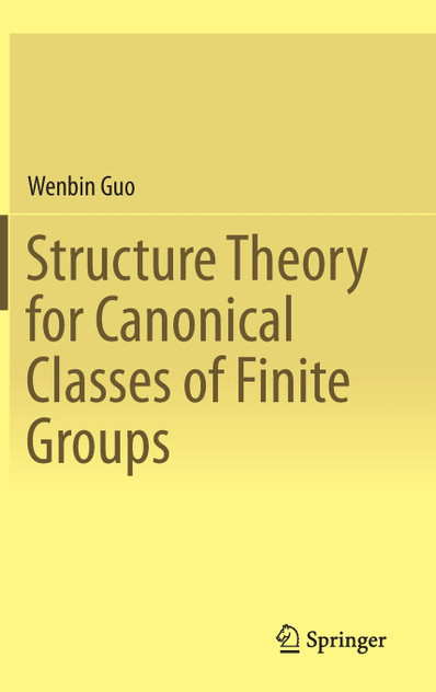 Structure Theory for Canonical Classes of Finite Groups