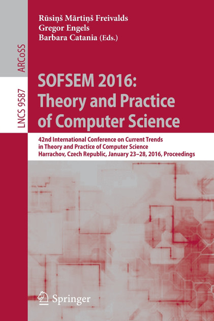 SOFSEM 2016