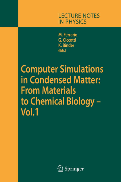 Computer Simulations in Condensed Matter