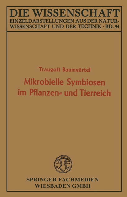 Mikrobielle Symbiosen Im Pflanzen- Und Tierreich Mikrobielle Symbiosen Im Pflanzen- Und Tierreich
