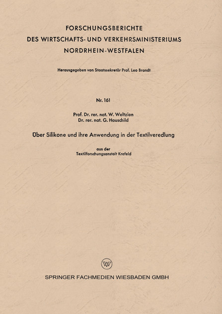 Über Silikone und ihre Anwendung in der Textilveredlung