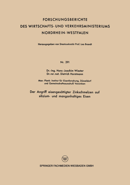 Der Angriff eisengesättigter Zinkschmelzen auf silizium- und manganhaltiges Eisen Der Angriff eisengesättigter Zinkschmelzen auf silizium- und manganhaltiges Eisen