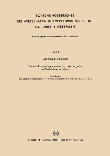 Die auf Grau abgestimmte Farbwiedergabe im Dreifarbenbuchdruck