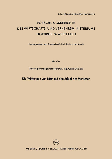 Die Wirkungen Von Larm Auf Den Schlaf Des Menschen Die Wirkungen Von Larm Auf Den Schlaf Des Menschen