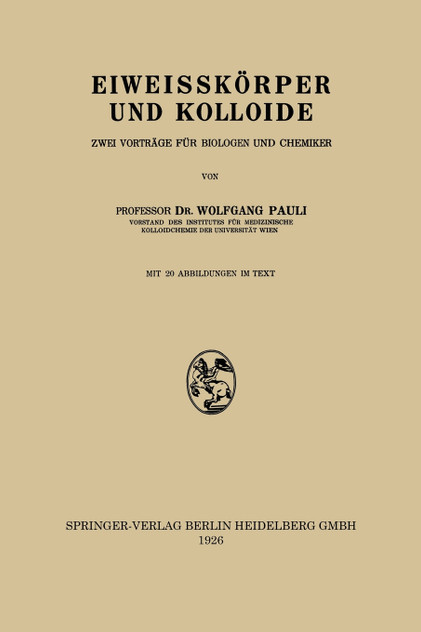Eiweisskorper Und Kolloide Eiweisskorper Und Kolloide