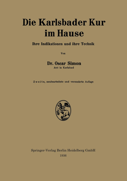 Die Karlsbader Kur Im Hause