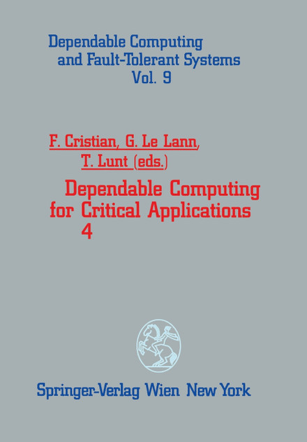 Dependable Computing for Critical Applications 4