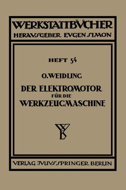 Der Elektromotor für die Werkzeugmaschine Der Elektromotor für die Werkzeugmaschine