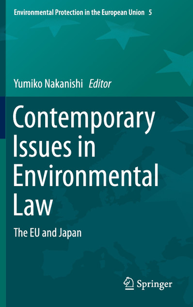 Contemporary Issues in Environmental Law Contemporary Issues in Environmental Law