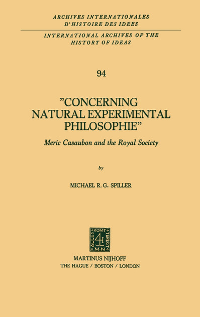 Concerning Natural Experimental Philosophie