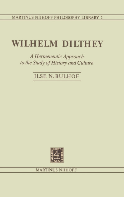 Wilhelm Dilthey Wilhelm Dilthey