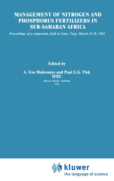 Management of Nitrogen and Phosphorus Fertilizers in Sub-Saharan Africa